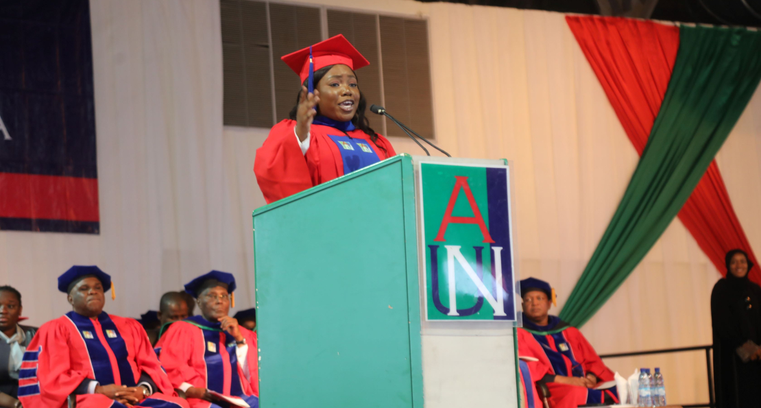 We Got an American Experience in Adamawa, Thank You Your Excellency Atiku Abubakar, GCON – Ms. Jemimah Shallangwa, Class Speaker 2023